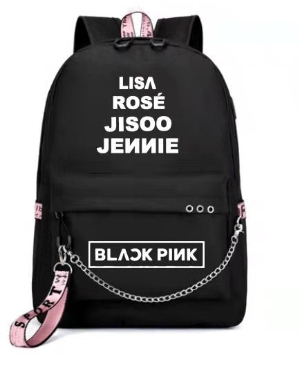 American TV Series Stranger Things Backpack USB Charging Backpack Student School Bag