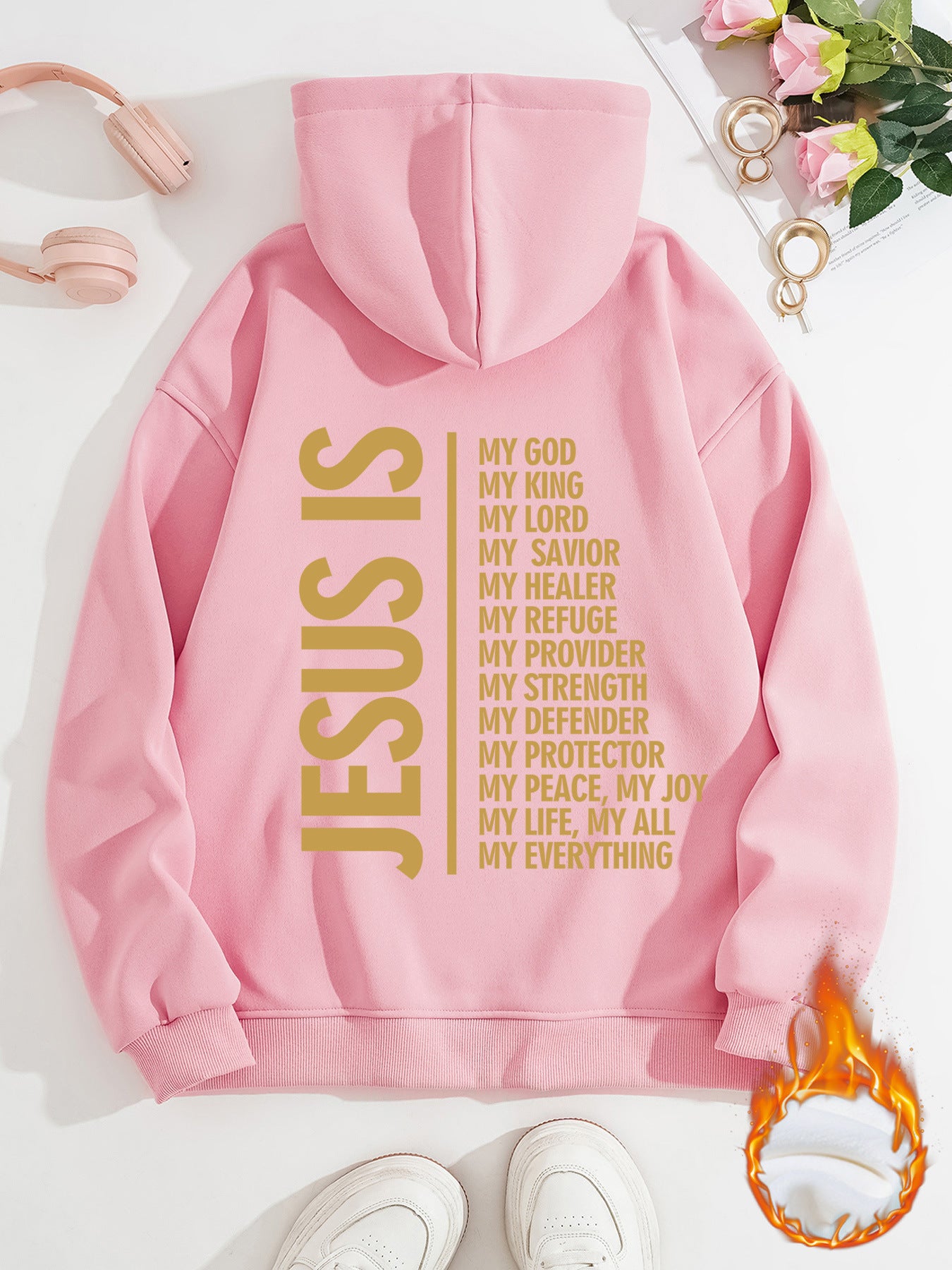 Moletom Feminino Jesus is